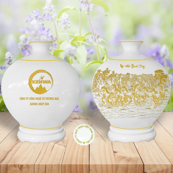 18*16 Bình Bạch Ngọc Hút Lộc
