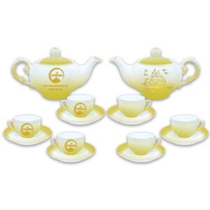 Bộ Ấm Chén Hoàng Tử – Loang Vàng