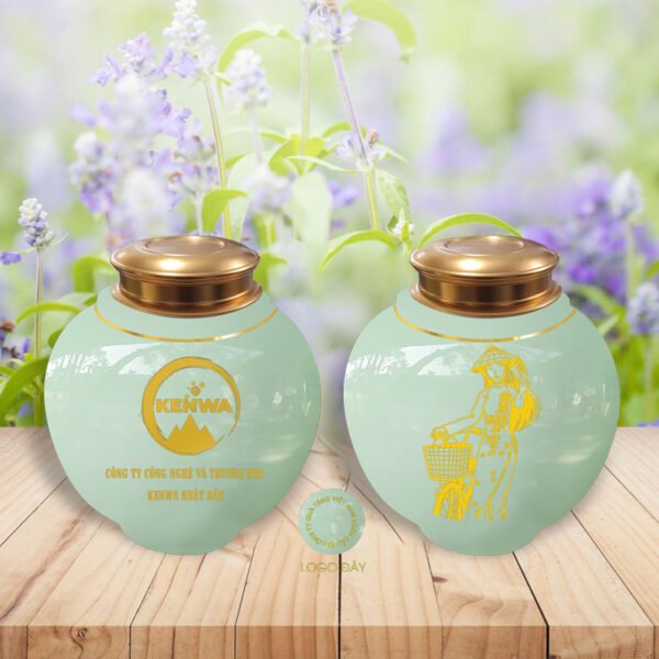 Lọ Trà Phú Qúy – Xanh Ngọc