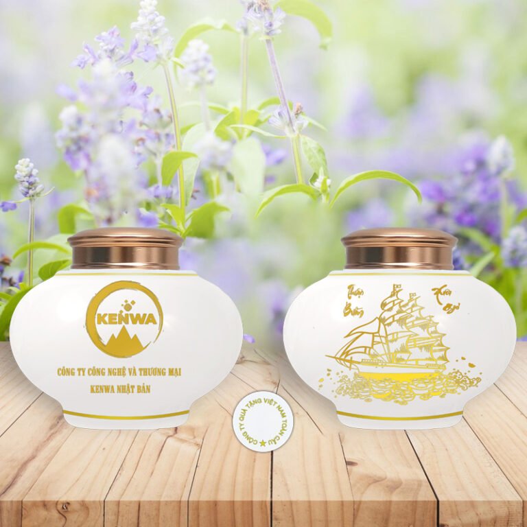 LỌ TRÀ TÀI LỘC – BẠCH NGỌC