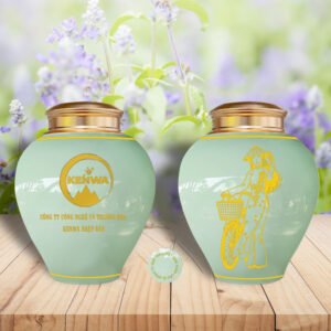 Lọ Trà Phú Qúy- Lục Bảo