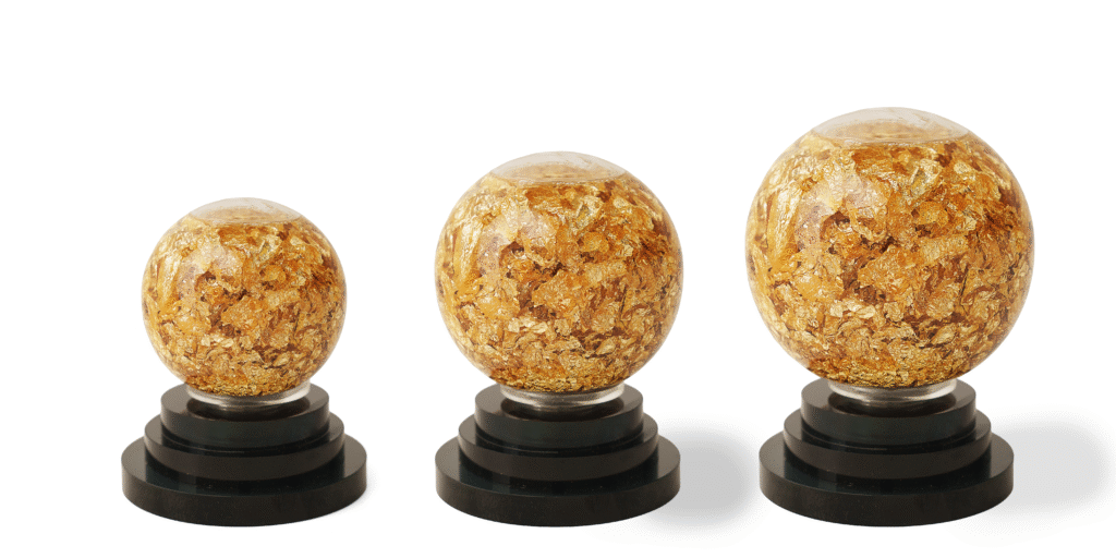 Quả Cầu Vàng Phong Thủy – Lớn