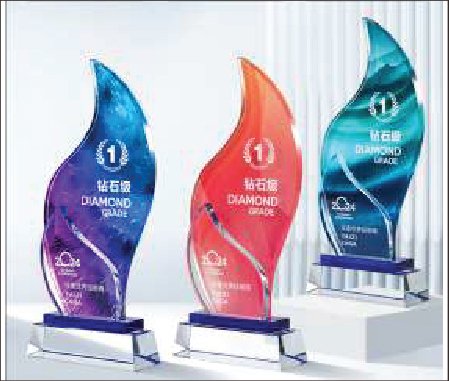 Cúp Pha Lê “Ngọn Lửa Kim Cương”