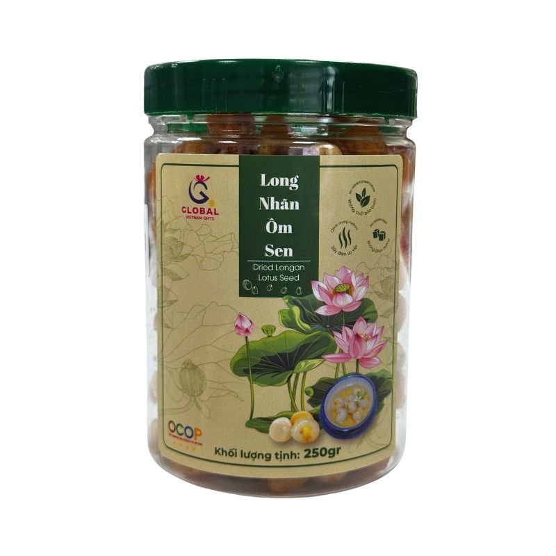 Long nhãn ôm sen