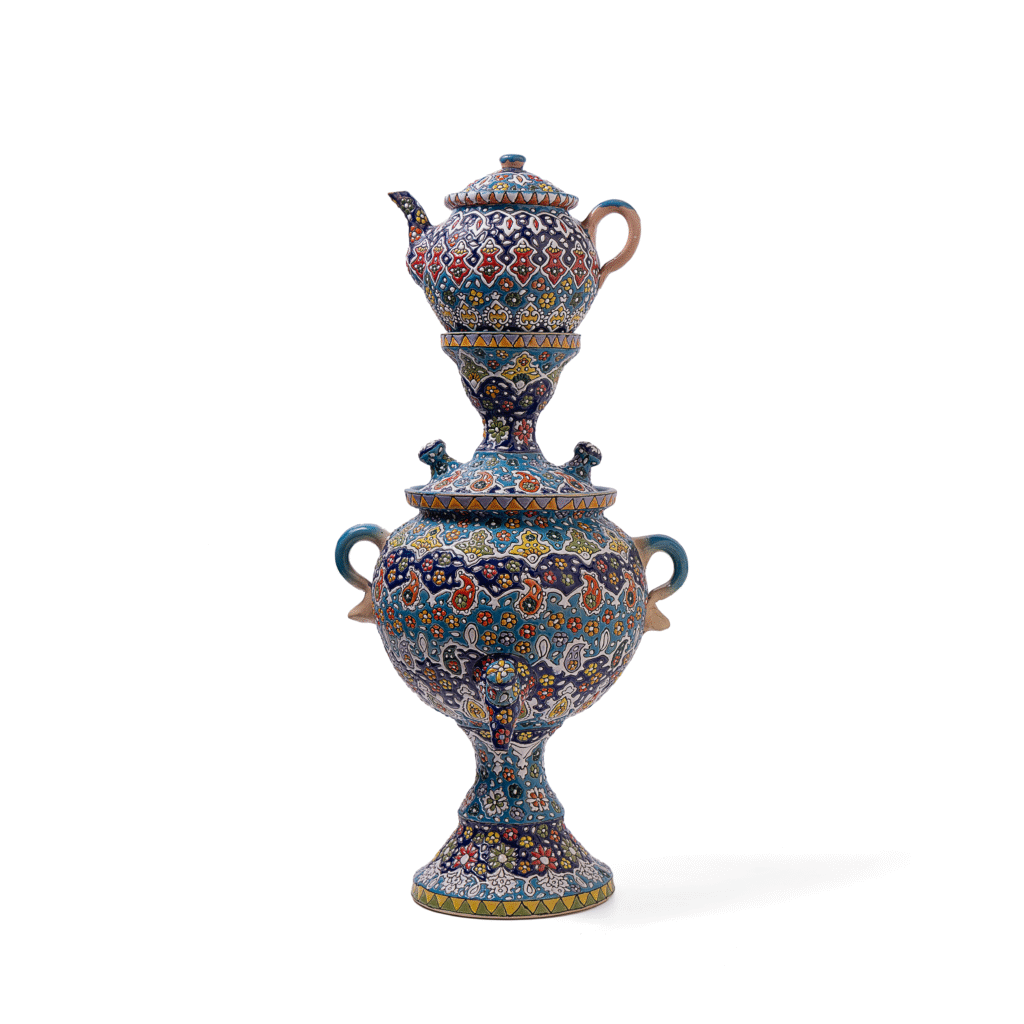 Bình Hoa Gốm Sứ Ba Tư Vạn Hoa