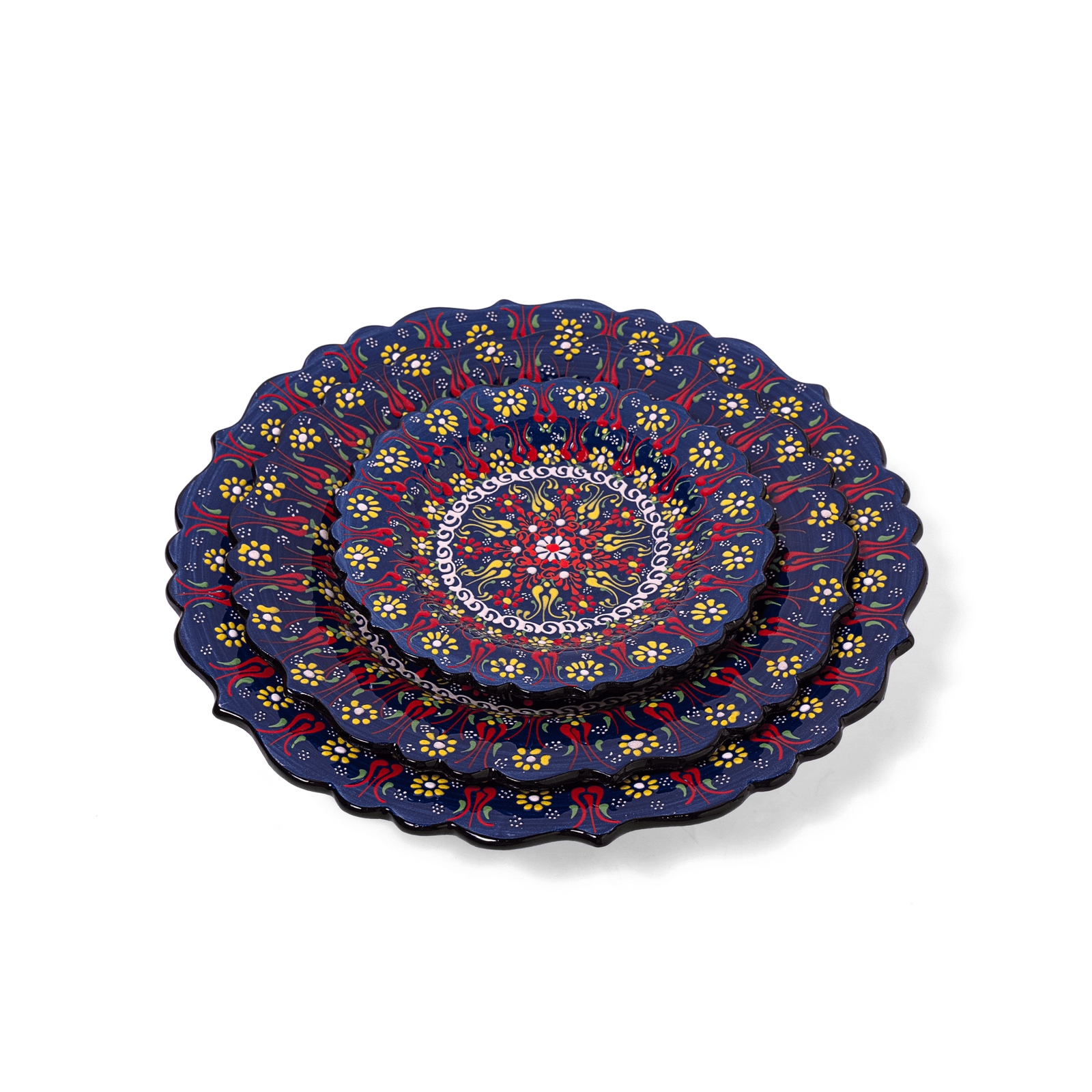 Bình Hoa Gốm Sứ Ba Tư Vạn Hoa